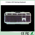 2016 Newest Computer Gaming Keyboard LED Backlight Keyboards (KB-1901EL)